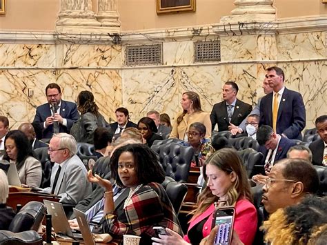 Chaos erupts in Md. House of Delegates as tension grips final moments of General Assembly session